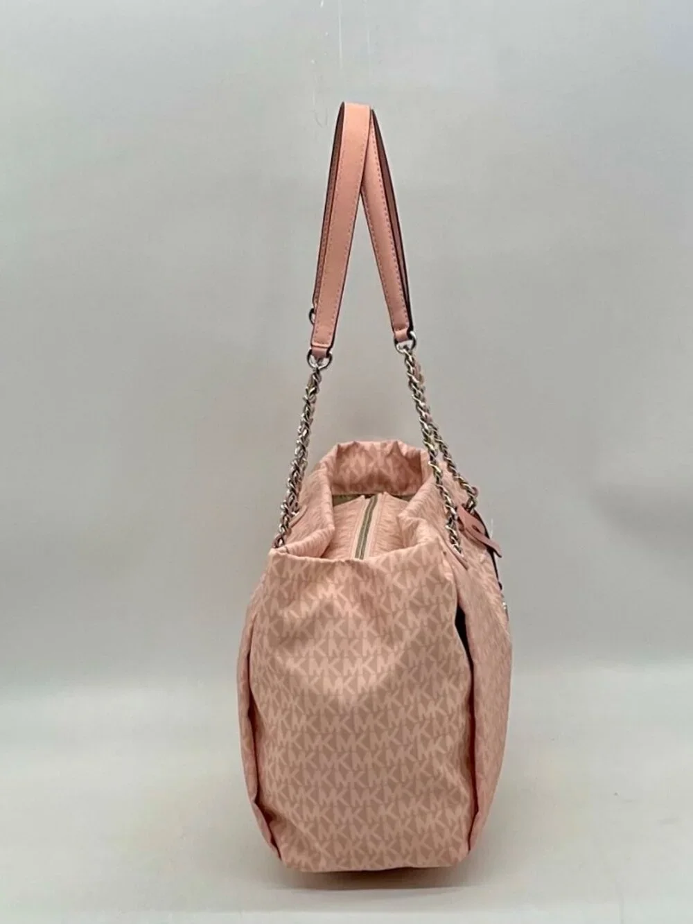 Michael Kors Pink Georgia Extra Large Top Zip Tote Bag